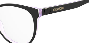 Premium Women Moschino Love Model Eyeglasses: MOL591 - Black- SpecSMART Eye Clinic (Zoom View)